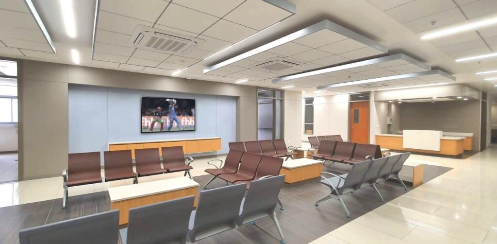 Patient waiting area
